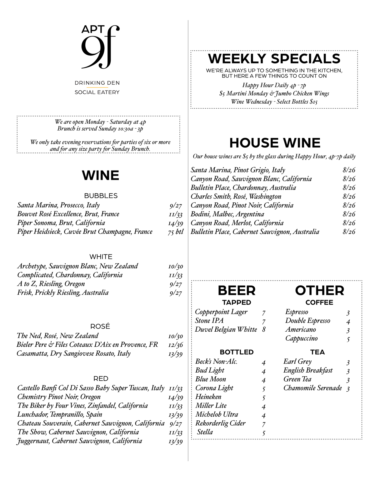 Wine Nov 2023
